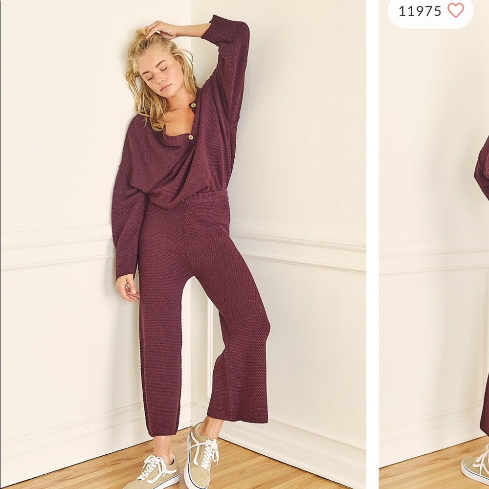 Free People Hailee Sweater Set BNWT